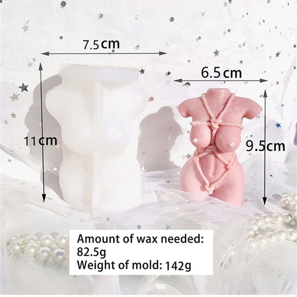 BODY CANDLE MOLD - Picture 4 of 10